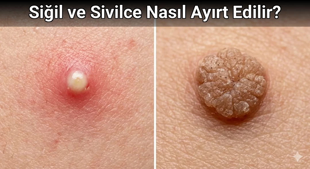 Siğil ve Sivilce Nasıl Ayırt Edilir?